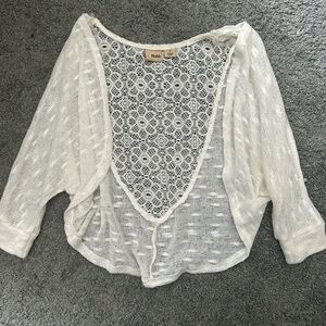 Mudd size 12 lace cover up for girls.